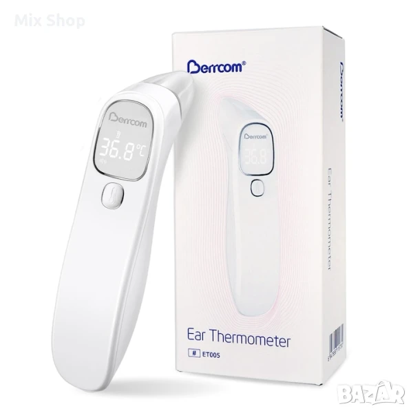 Безконтактен термометър за температура с LED дисплей, 1s моментално отчитане, снимка 1