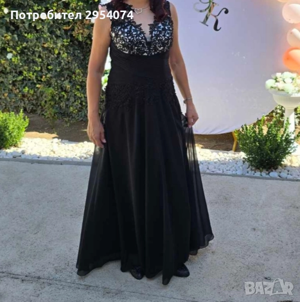 красива дълга дамска рокля мл -85лв, снимка 1