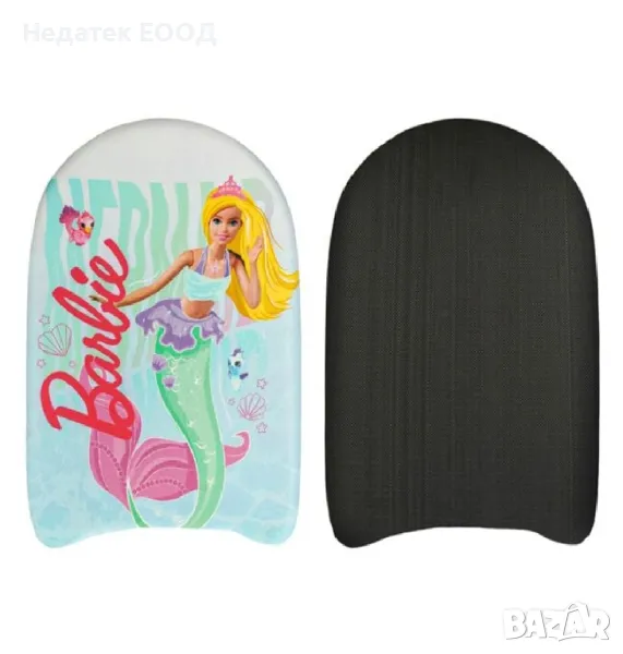 Детска дъска за плуване, Барби, 45x29см., снимка 1