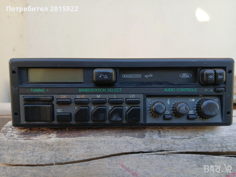 Оригинално ретро радио за Ford escort.transit.fiesta.sierra., снимка 1