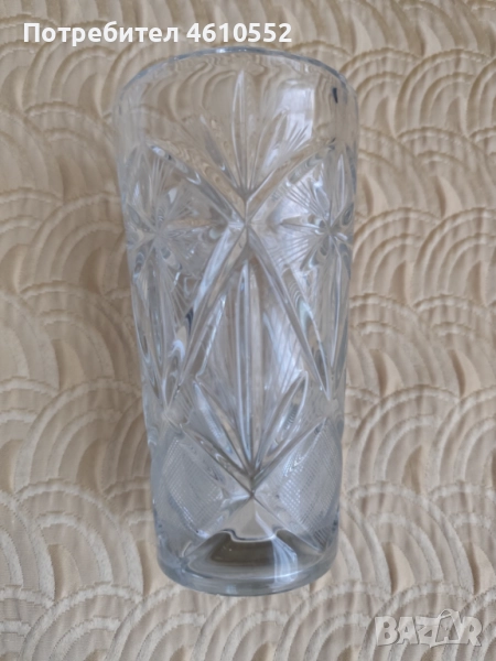 Нова кристална ваза , снимка 1