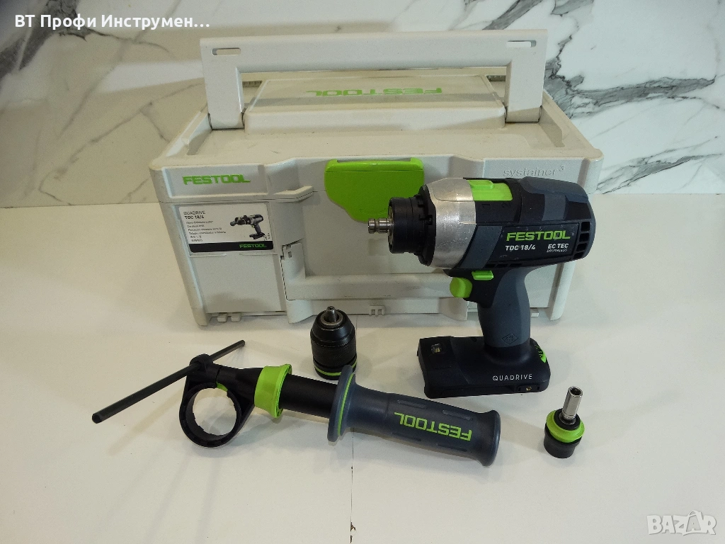 2023 - Festool TDC 18/4 - Четерискоростен винтоверт, снимка 1