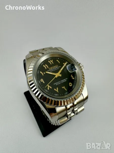 Часовник Seiko Datejust Mod Arabic Dial 39мм, снимка 1