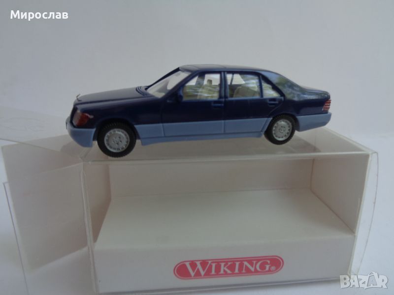  WIKING 1:87 H0 MERCEDES BENZ 500 SEL S 500 КОЛИЧКА МОДЕЛ, снимка 1