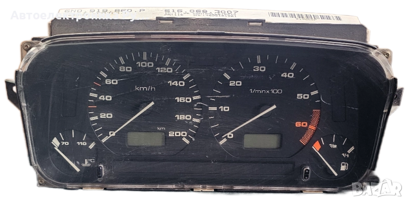 Табло Километраж за Volkswagen Polo III, VW Polo 3, 6N, 1.4i, 6N0.919.860.P, 6N0 919 860 P, снимка 1