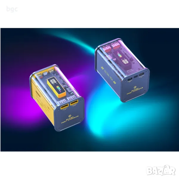 НОВА Външна батерия A+ T147LF - 20 000 mAh Super Charge 3.0 + Power Delivery (PD) 22,5 W, Цифров дис, снимка 1