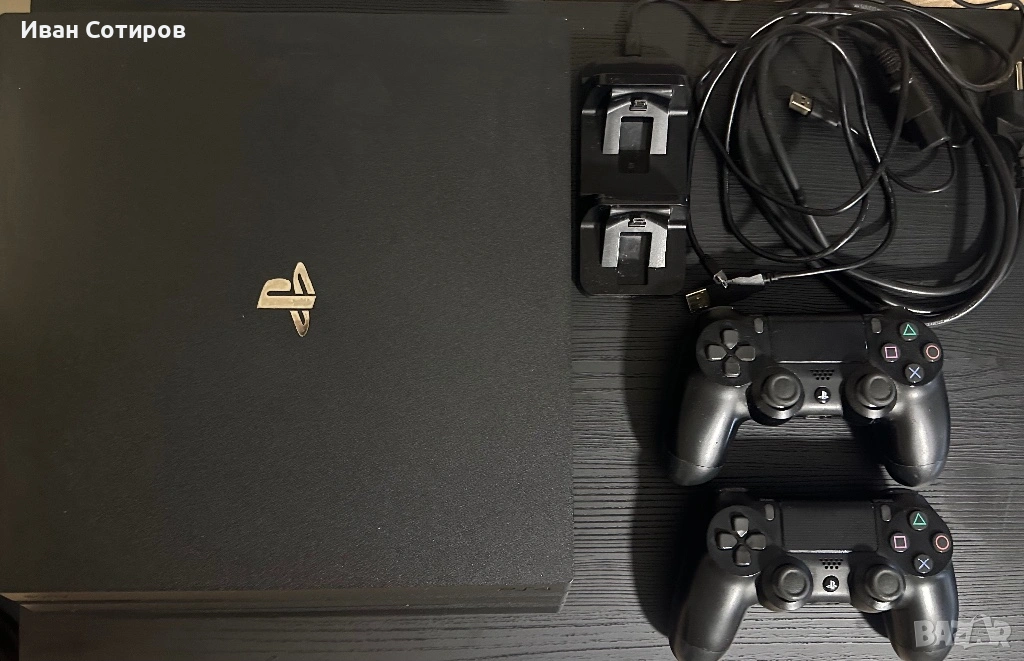 СУПЕР ОФЕРТА: PlayStation 4 Pro 1TB + 2 Джойстика + 8 Игри + Зарядно, снимка 1