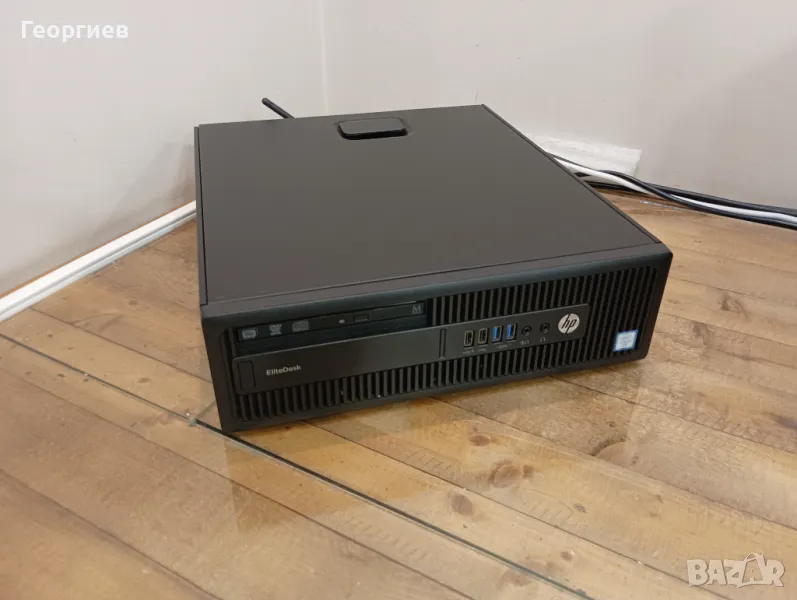 Настолен компютър HP EliteDesk 800G2 SFF - i7 6700, снимка 1