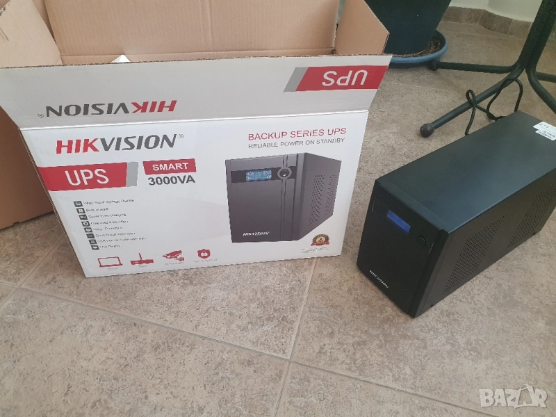 Продавам UPS HIKVISION DS-UPS3000: 3000VA - 1800 Watt, снимка 1