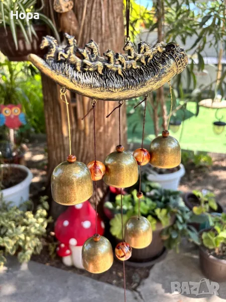 Метален вятърен звънец, снимка 1