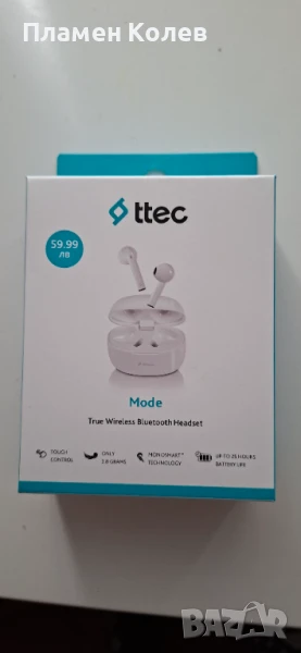 Bluetooth слушалки, снимка 1