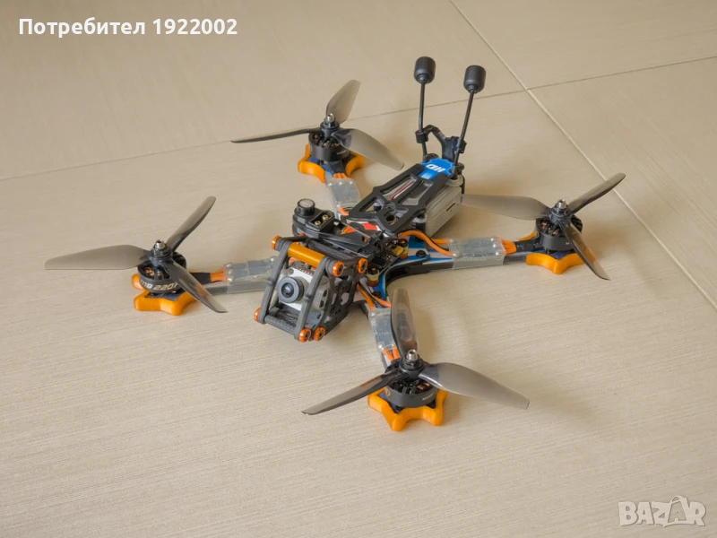 FPV дрон Bando Killer 6S HD + DJI AIR UNIT - 2бр. + DJI FPV Goggles + DJI FPV Remote Controller, снимка 1