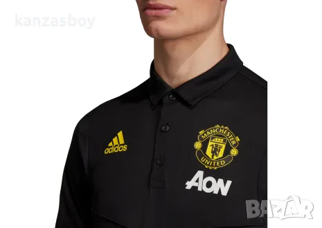 adidas Manchester United FC Polo - страхотна мъжка тениска М, снимка 1