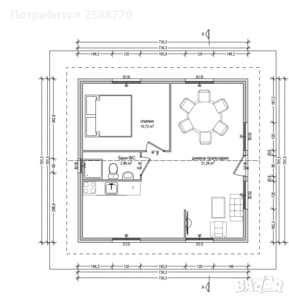Ваканционен имот, снимка 1