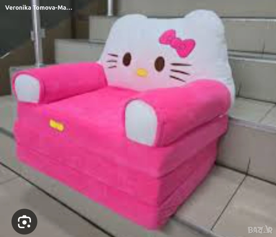 Hello Kitty и Батман плюшени кресла , снимка 1