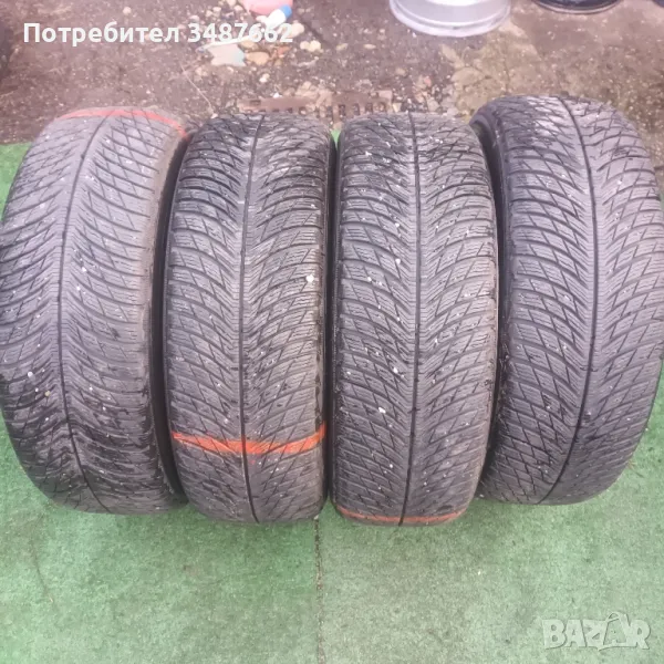 225 65 17 Michelin SUV 4броя зимни дот 2020г , снимка 1