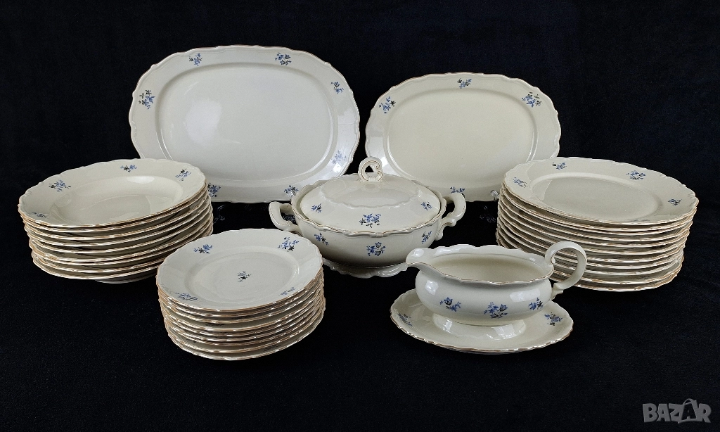 Стар сервиз за хранене - Mitterteich, Bavaria, снимка 1