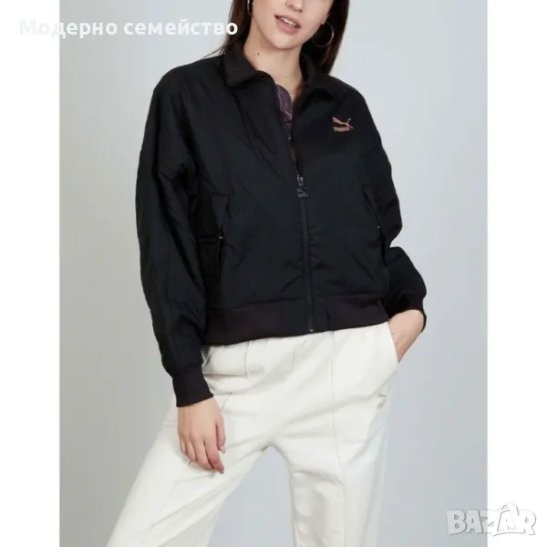 Дамско бомбър яке  PUMA Aitana Cropped Bomber Black, снимка 1