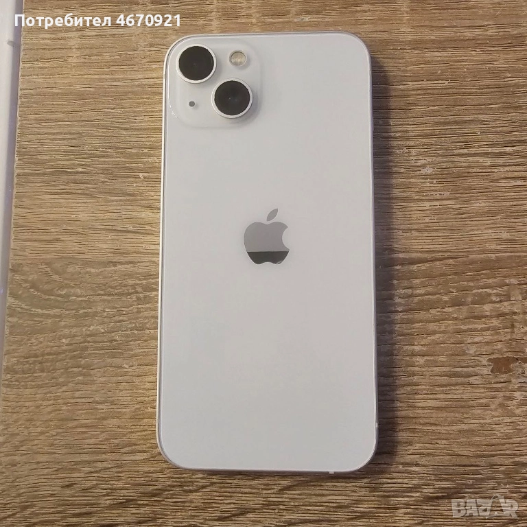 Продавам Iphone 13 /128 GB Носен само в калъф Батерия 77%, снимка 1