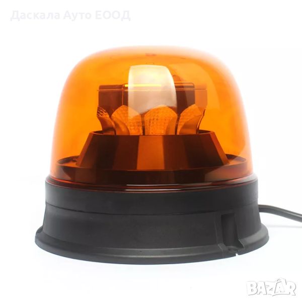 Диоден ЛЕД LED маяк блиц буркан с 7 функции 12-24V, снимка 1