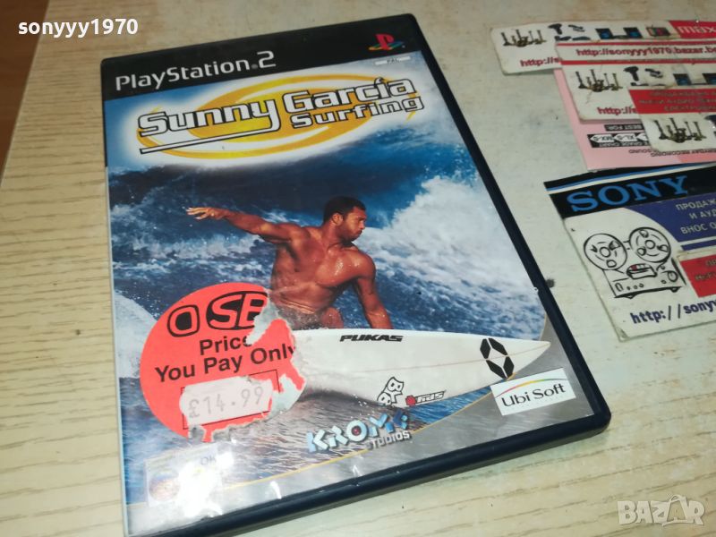 SUNNY GARCIA SURFING-PS2 GAME 1807241116, снимка 1