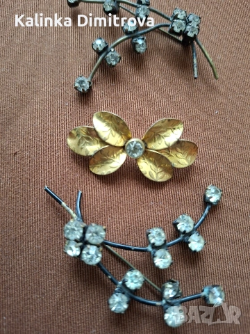 Старинни брошки., снимка 4 - Антикварни и старинни предмети - 53218585