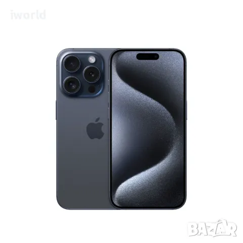 НЕРАЗПЕЧАТАН❗️36МЕС ГАР.❗️256гб❗️iPhone 15 Pro Лизинг от 80лв/м ❗️ blue titanium син, снимка 3 - Apple iPhone - 47148817