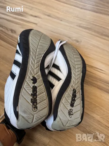 Оригинални кожени маратонки Adidas Goodyear! 44 н, снимка 5 - Маратонки - 49345513