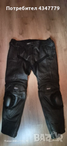 Продавам кожен панталон Frank Thomas, снимка 2 - Панталони - 54168052