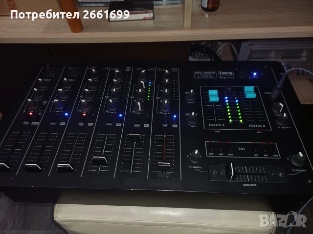 продавам, четири канален миксер., снимка 3 - Ресийвъри, усилватели, смесителни пултове - 53392302