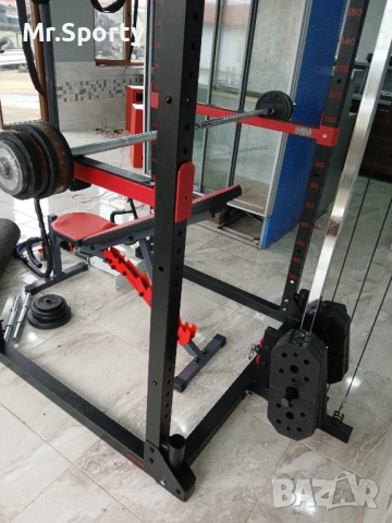 Уникален фитнес комплект, клетка, скрепец, лежанка, , снимка 8 - Фитнес уреди - 52179400