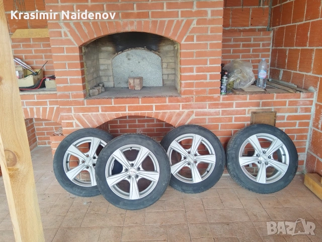 Продавам комплект алуминиеви джанти с летни гуми за Opel Astra K, снимка 2 - Гуми и джанти - 54227026