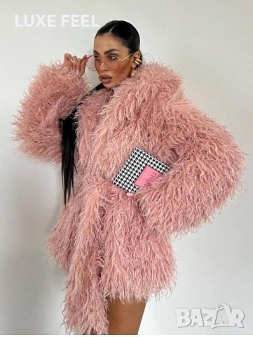 Дамско Палто - Качулка и Колан ⚜️, снимка 2 - Палта, манта - 53195006