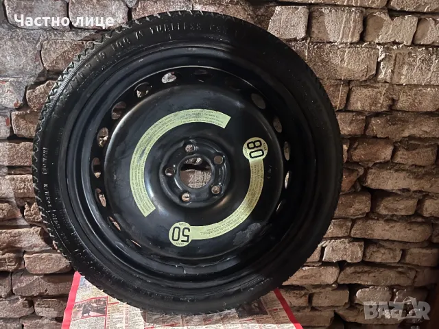 Резервна гума / патерица 19, снимка 2 - Гуми и джанти - 49633638