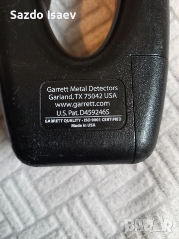 Металотърсач Garrett super wand , снимка 5 - Друга електроника - 53721162