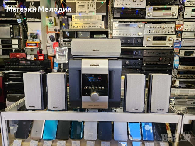 5.1 система за домашно кино и музика Samsung SPS-W210  Бас каса, център и 4 колони.  В отлично техни, снимка 13 - Тонколони - 52934792