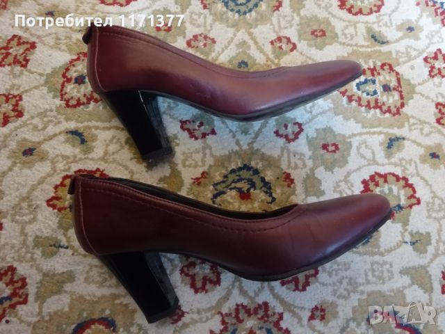 Дамски кожени обувки "MARTINI", снимка 8 - Дамски обувки на ток - 45573649