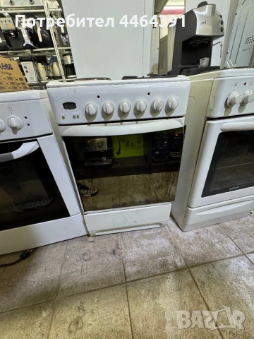 Комбинирана газова печка indesit 