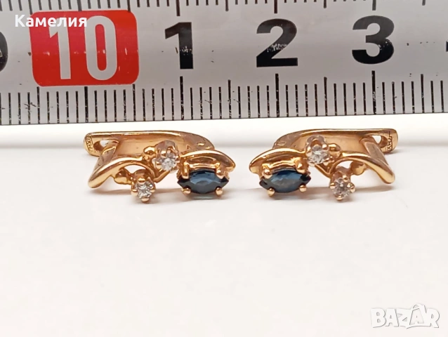 Руско злато , снимка 3 - Обеци - 53191621