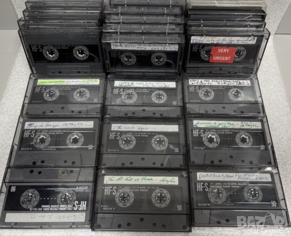 Аудио Касети SONY HF-S 90 Type I (NORMAL) Fine Cobalt Crystal Gamma, снимка 3 - Аудио касети - 52624740