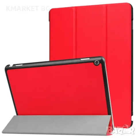 Huawei MediaPad M3 Lite 10 Wallet Кожен калъф и Протектор, снимка 5 - Калъфи, кейсове - 48246189