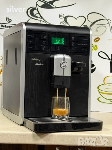 Кафемашина кафе автомат Saeco moltio с гаранция, снимка 3 - Кафемашини - 53456899