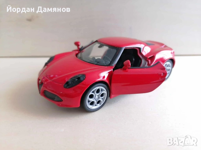 Алфа Ромео 4Ц в мащаб 1:34 