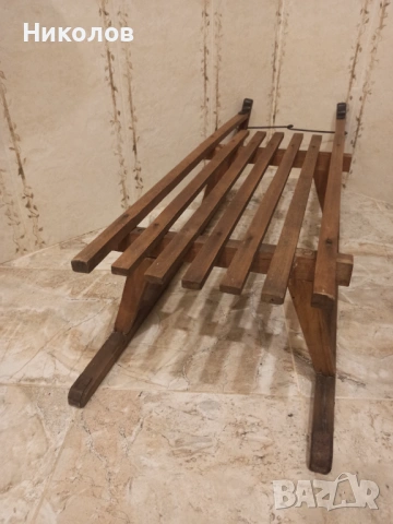 Дървена шейна, снимка 2 - Зимни спортове - 53062209