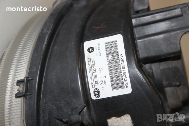 Десен фар Jeep Patriot MK74 (2007-2011г.) ✔️HELLA 05303874AB европейски електрически Джип Патриот, снимка 5 - Части - 53523856