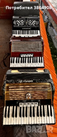 3 броя акордеони Weltmeister 96-60-48 баса, снимка 14 - Акордеони - 54004365