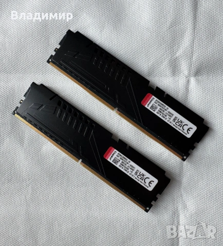 Kingston FURY Beast 64GB(2x32GB)DDR5-6000Mhz XMP/EXPO с доживотна гаранция, снимка 10 - RAM памет - 54253254