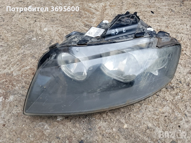 Audi A3 8P A4 B6 Ауди А3 8П А4 Б6 фарове ляв десен фар, снимка 2 - Части - 53532109