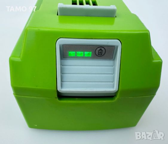 Greenworks акумулаторна батерия 24V 5.0Ah и зарядно устройство., снимка 4 - Други инструменти - 46372714