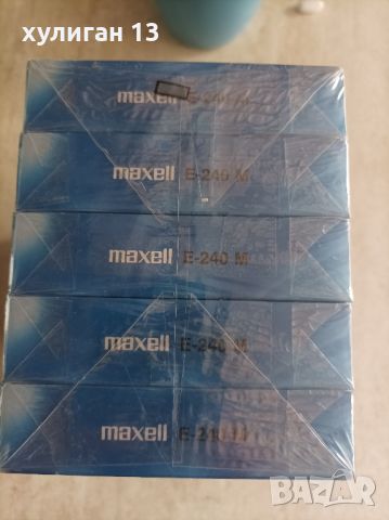 Продавам 5 бр видео касети Maxell VHS, снимка 2 - Други ценни предмети - 46136031